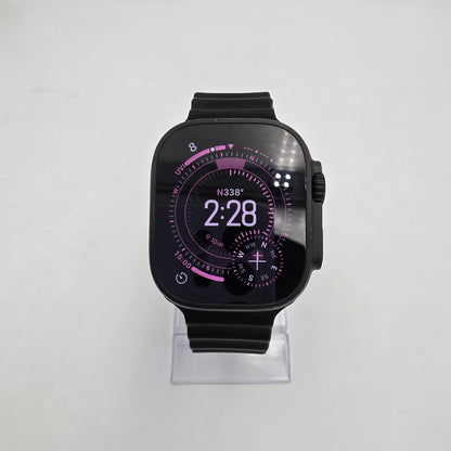 Unlocked Apple Watch Ultra 2 49MM Black Titanium Black Sport Band MX5U3LW/A