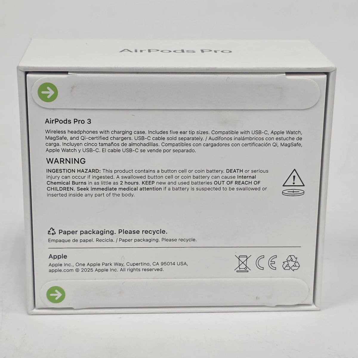 New Apple AirPods Pro 3rd Gen with MagSafe Charging Case MFHP4LL/A