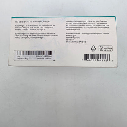 New Ring Indoor Cam Outdoor Cam Outdoor Cam Plus Battery Doorbell  Security Cameras LOT