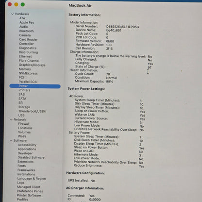 2023 Apple MacBook Air 15" M2 10C GPU 3.5GHz 8GB RAM 512GB SSD A2941