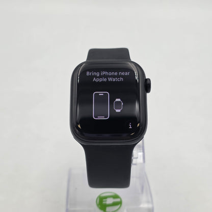 GPS Only Apple Watch Series 11 42MM Black Aluminum Aftermarket Band MF834LW/A