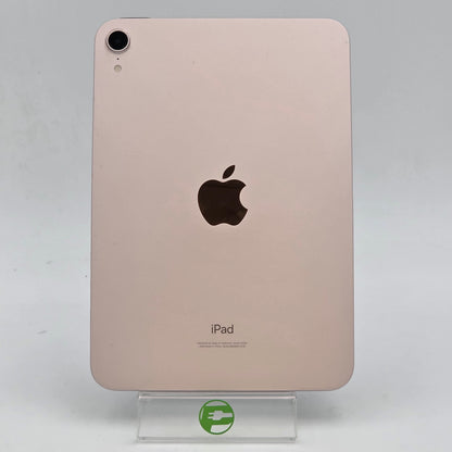 WiFi Only Apple iPad Mini 6th Gen 64GB Pink MLWL3LL/A