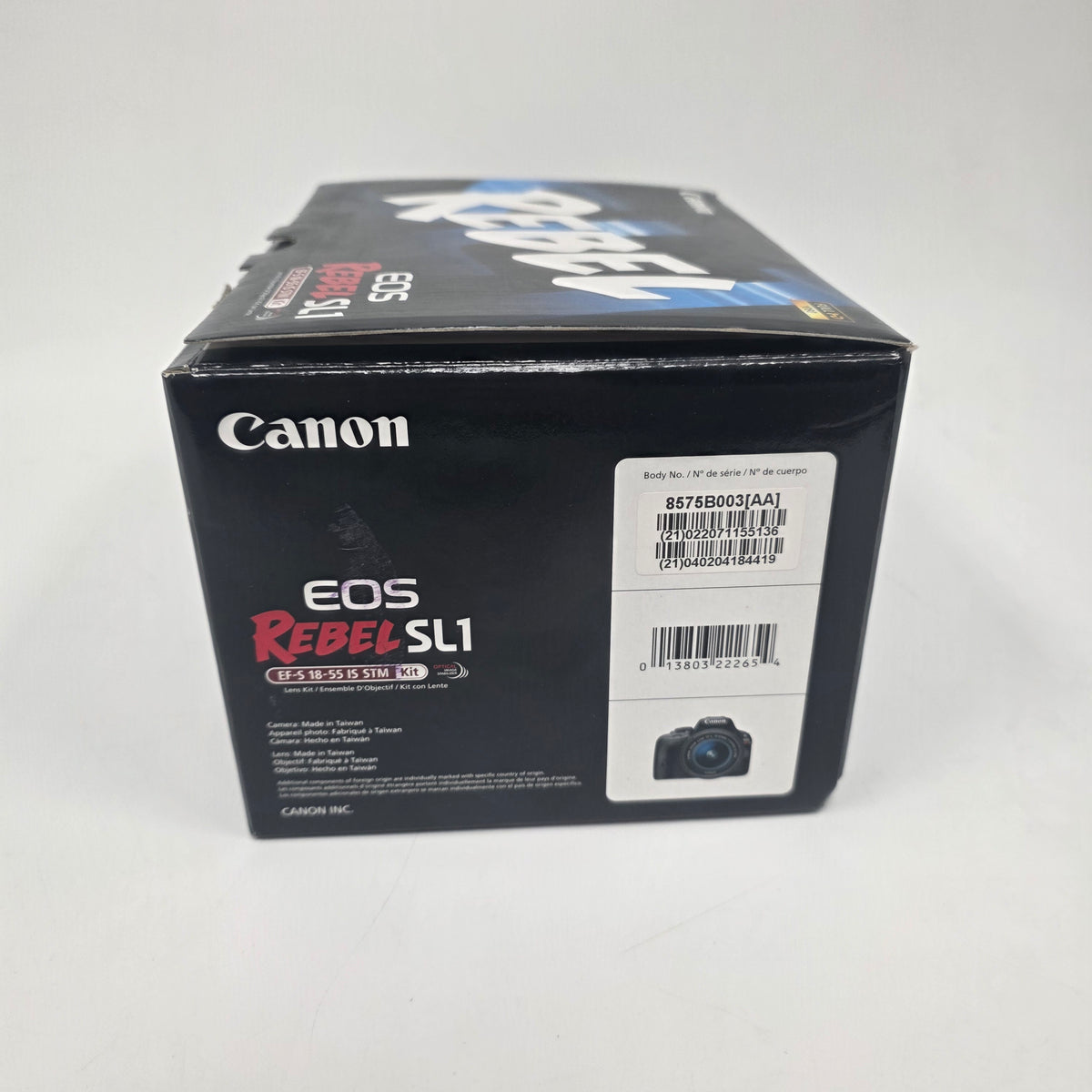 Canon EOS Rebel SL1 18.0MP Compact Digital Camera