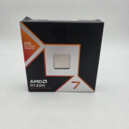 New AMD Ryzen 7 9800X3D 4.70GHz 8 Core 100-100001084W0F 16 Thread AM5