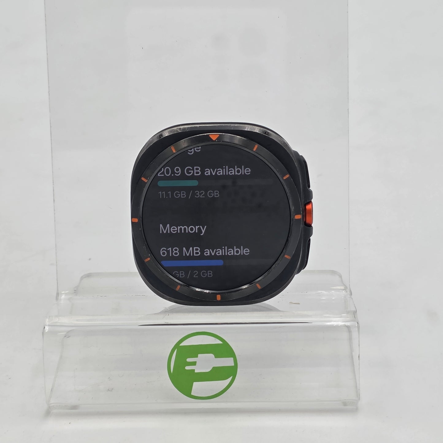 GPS Only Samsung Galaxy Watch Active Aluminum SM-L705U