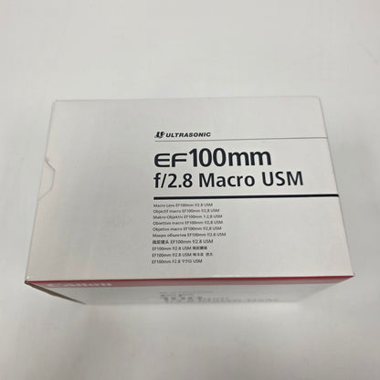 Canon EF Ultrasonic 100mm f/2.8
