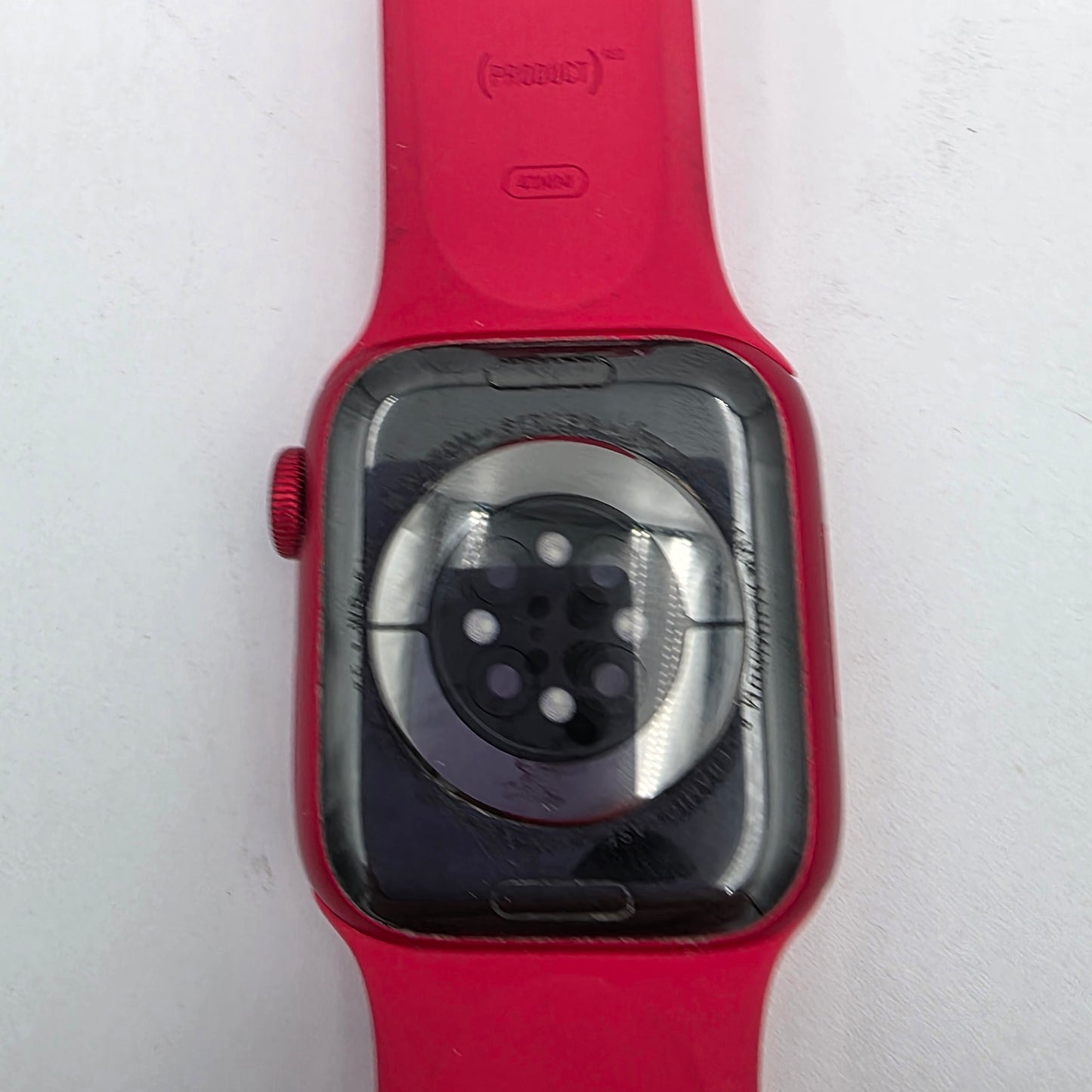 Unlocked Apple Watch Series 8 41MM Product Red Aluminum Red Sport Band MNV13LL/A