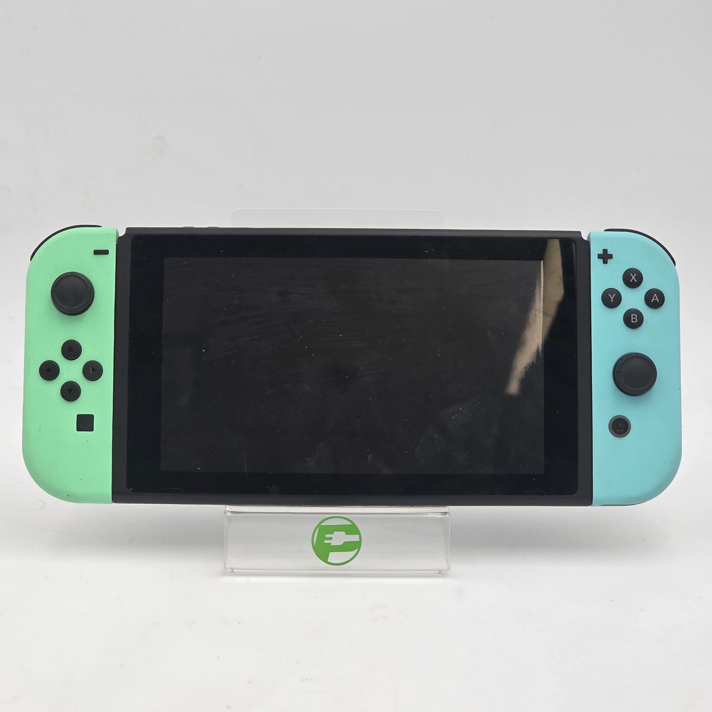 Nintendo Switch v1 Console Gaming System HAC-001 Animal Crossing Edition