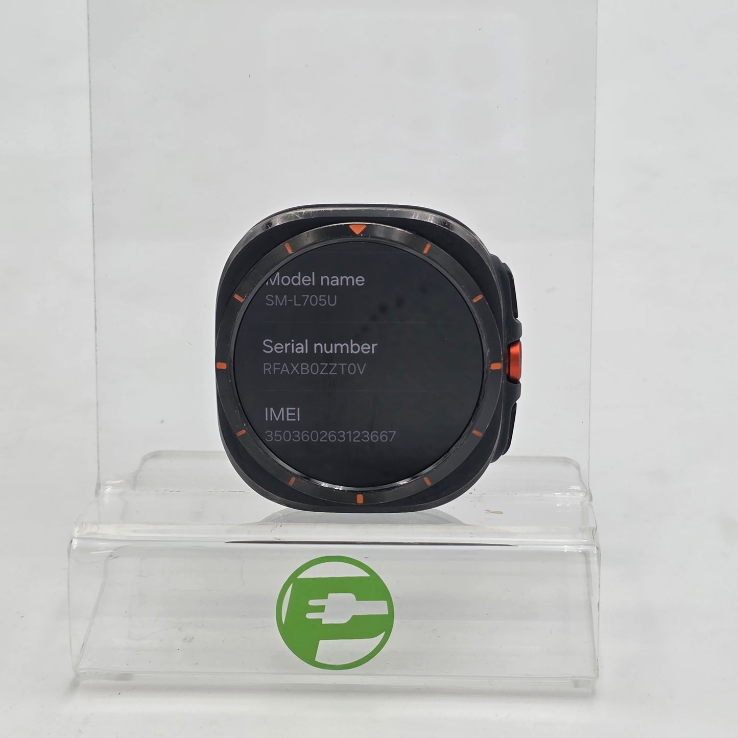 GPS Only Samsung Galaxy Watch Active Aluminum SM-L705U