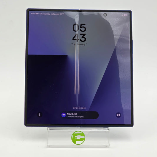 Factory Unlocked Samsung Galaxy Z Fold7 12GB RAM 256GB SM-F966U1 Blue Shadow