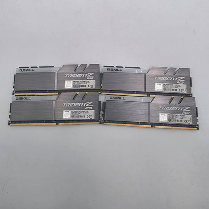 G.Skill Trident Z RGB 64GB (4x16GB) RAM DDR4 3000MHz F4-3000C16Q-64GTZR