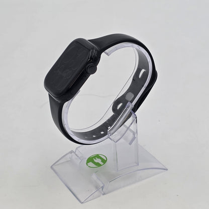 GPS Only Apple Watch Series 10 42MM Black Aluminum Aftermarket Band MWWE3LW/A