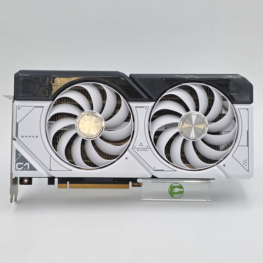 Asus Dual GeForce RTX 4070 12GB GDDR6X Graphics Card DUAL-RTX4070-O12G-WHITE