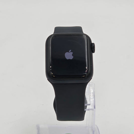 Factory Unlocked Apple Watch SE 2nd Gen 40MM Black Aluminum Black Band MNTG3LL/A