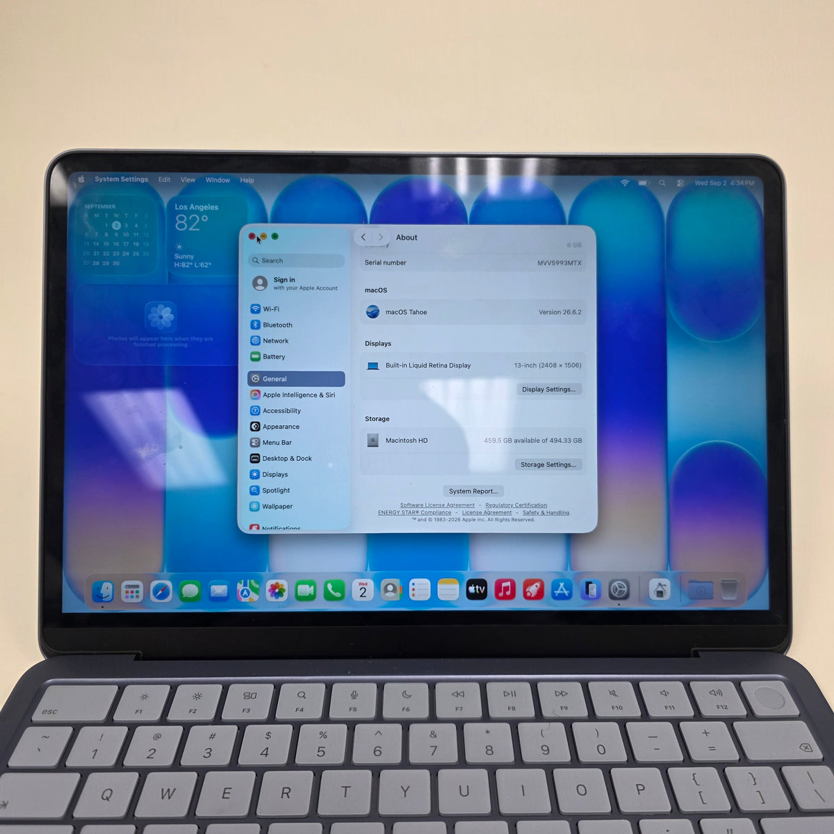 2026 Apple MacBook Neo 13" A18 Pro 5C GPU 4.0GHz 8GB RAM 512GB SSD MVV5993MTX