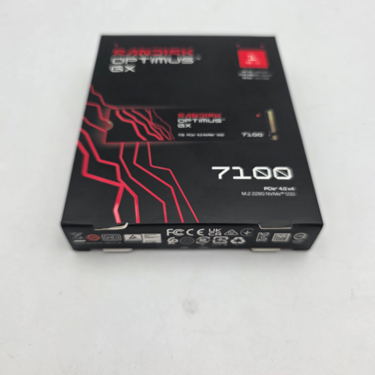 SanDisk 2280mm Optimus GX 7100 1TB M.2 NVMe Gen 4.0 x 4 SSD SDSP51100TAN