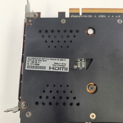 XFX Radeon RX 6600 XT XFX Speedster SWFT210 8GB GDDR6 Graphics Card RX-66XT8D