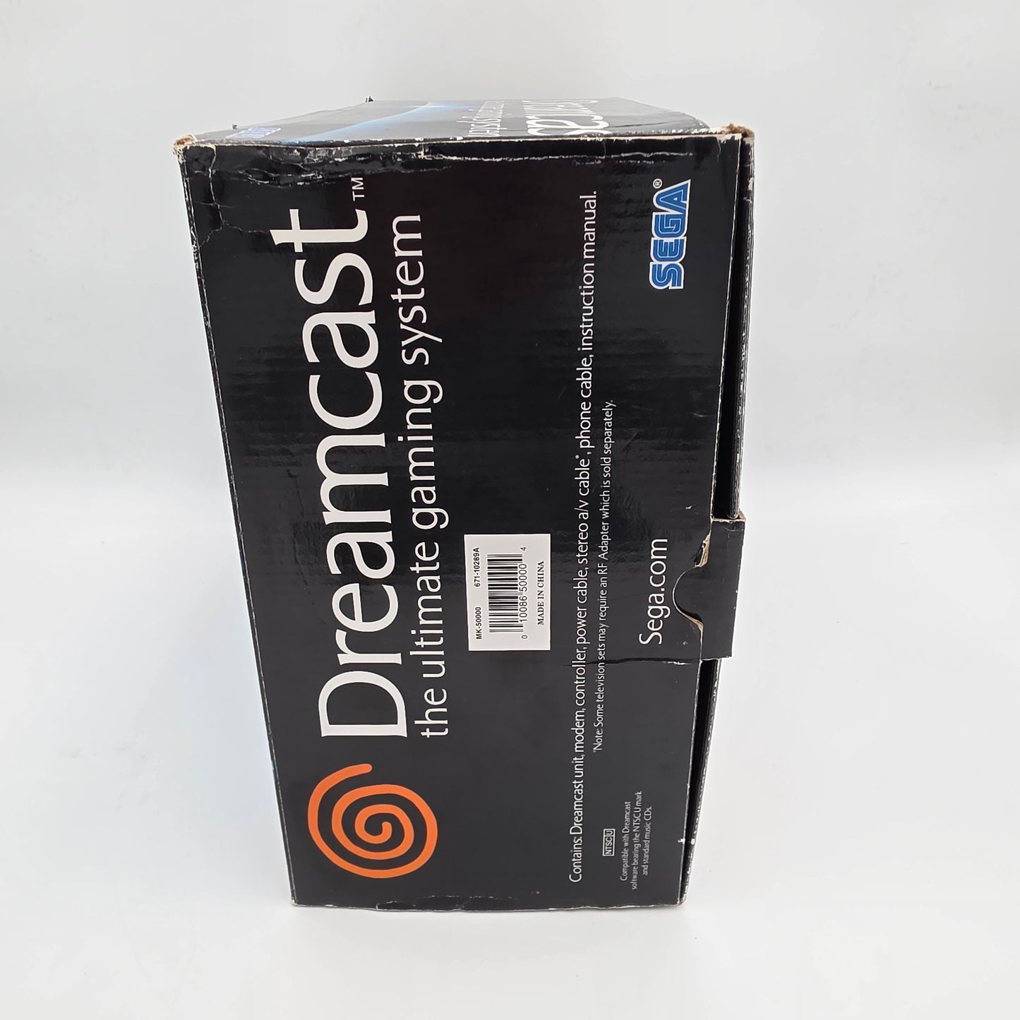 Sega Dreamcast Video Game Console White HKT-3020 2 Extra Controllers Keyboard