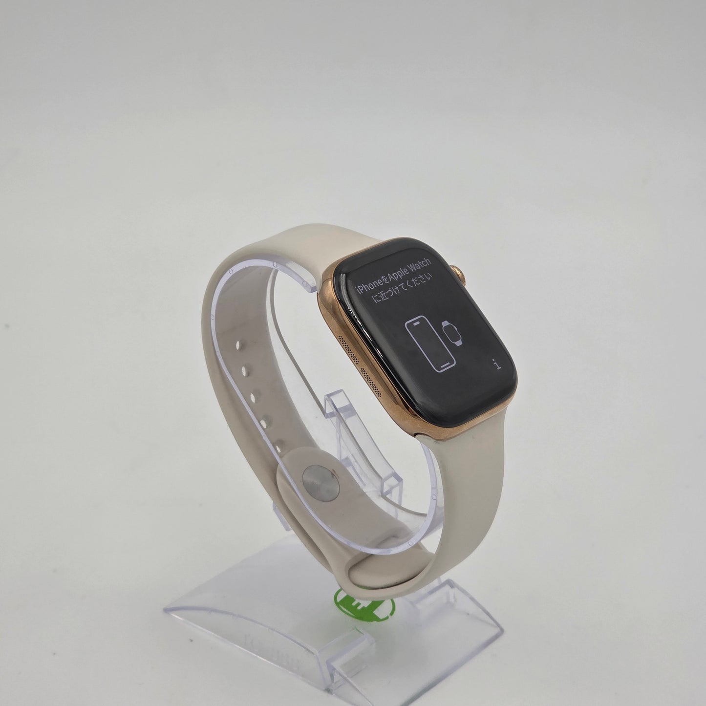 Factory Unlocked Apple Watch Series 10 46MM Rose Gold Titanium White Sport Band