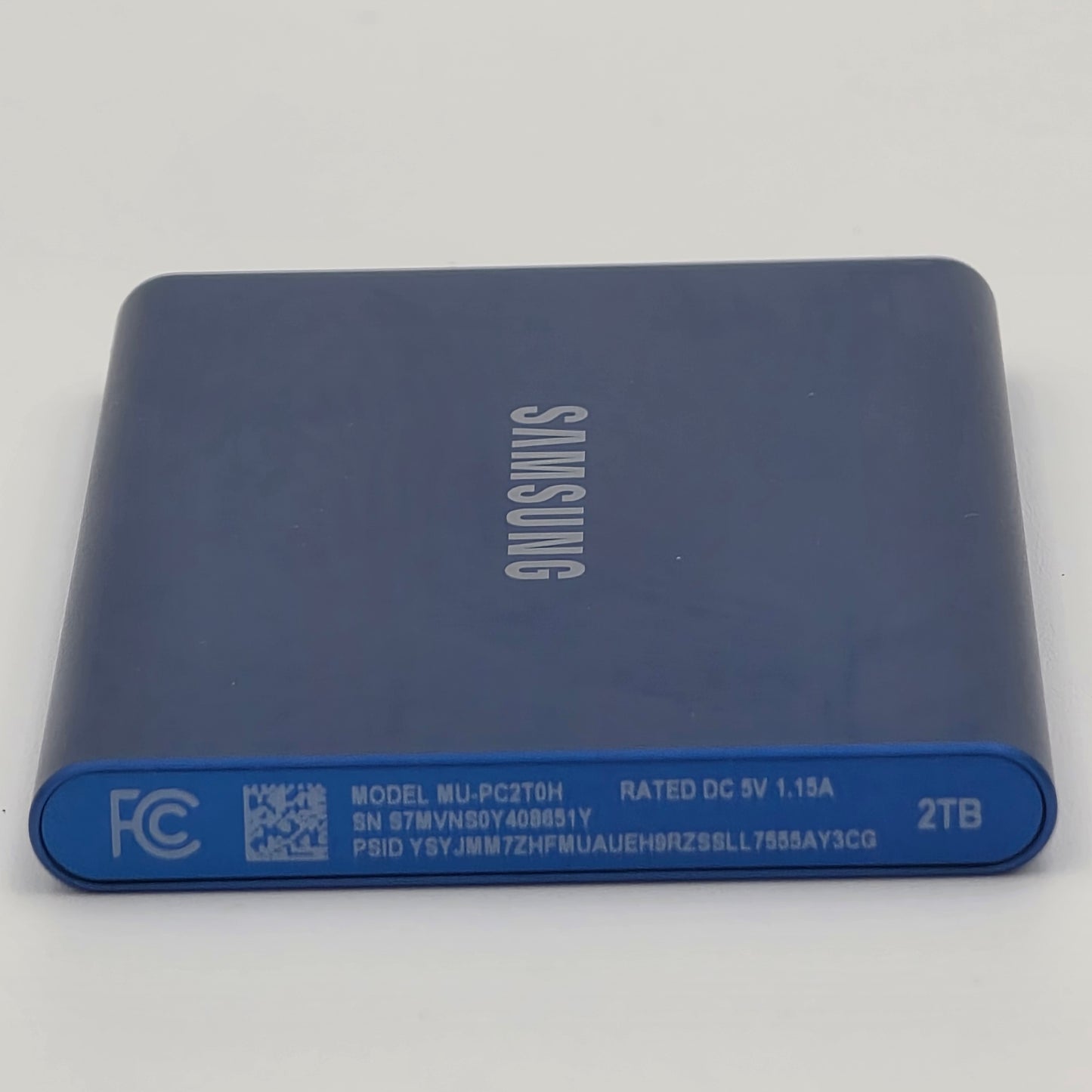 Samsung External T7 Portable SSD 2TB USB-C SSD MU-PC2T0H