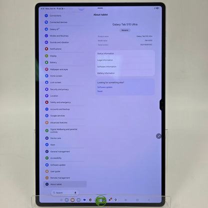 WiFi Only Samsung Galaxy Tab S10 Ultra 14.6" 256GB Gray SM-X920