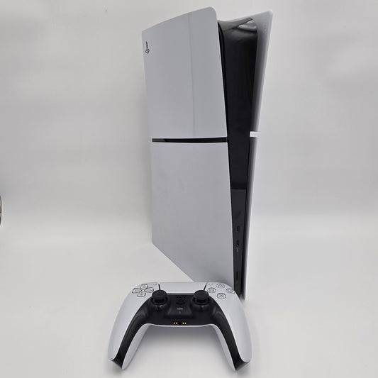 Sony PlayStation 5 Slim Digital Edition PS5 1TB White Console Gaming System