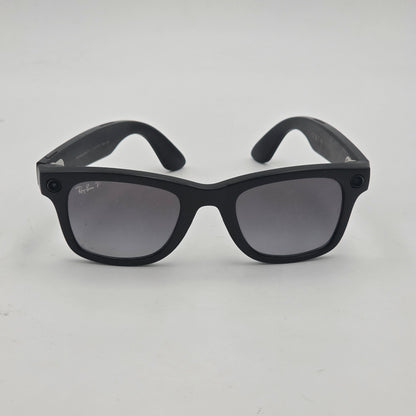 Ray-Ban Meta Wayfarer Gen 1 Matte Black Polarized RW4006 601ST3 AI Smart Glasses