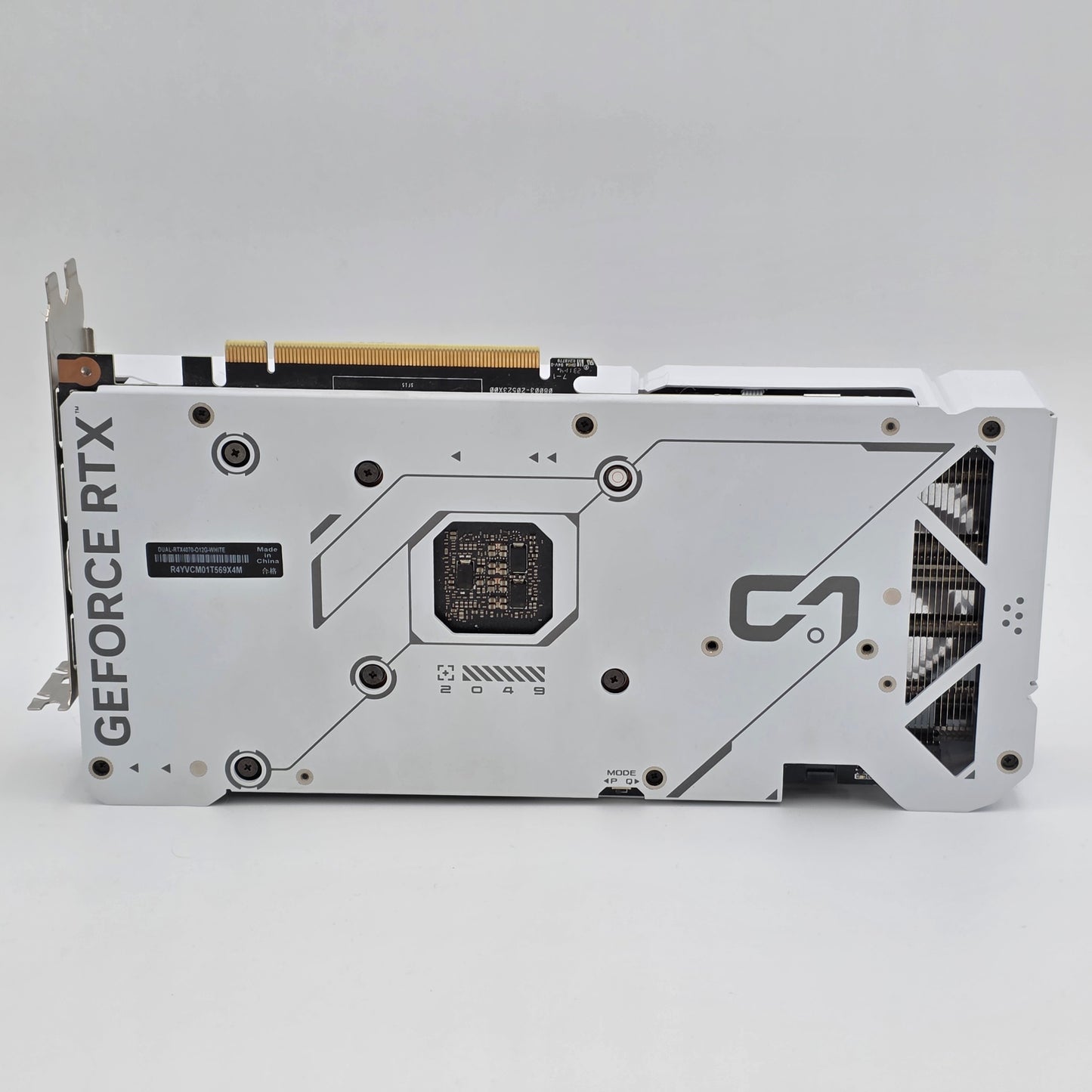 Asus Dual GeForce RTX 4070 12GB GDDR6X Graphics Card DUAL-RTX4070-O12G-WHITE