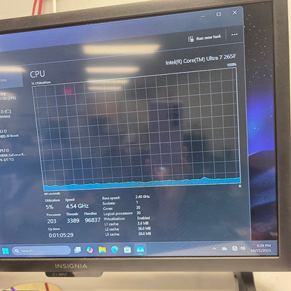 Alienware Aurora ACT1250 Core Ultra 7 265F 2.40GHz 32GB RAM 1TB SSD RTX 5070