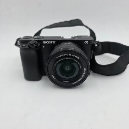 Sony Alpha A6000 24.3MP Mirrorless Digital Camera With SEL55210 Lens