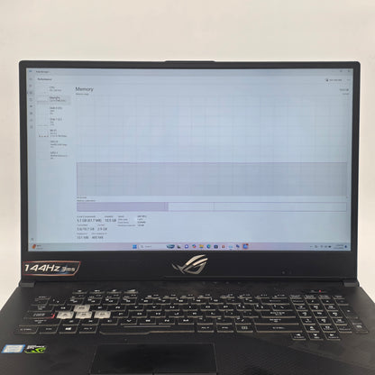 Asus ROG Strix Scar ii 17.3" Core i7-8750H 16GB RAM 1TB HDD 256GB SSD GTX 1060