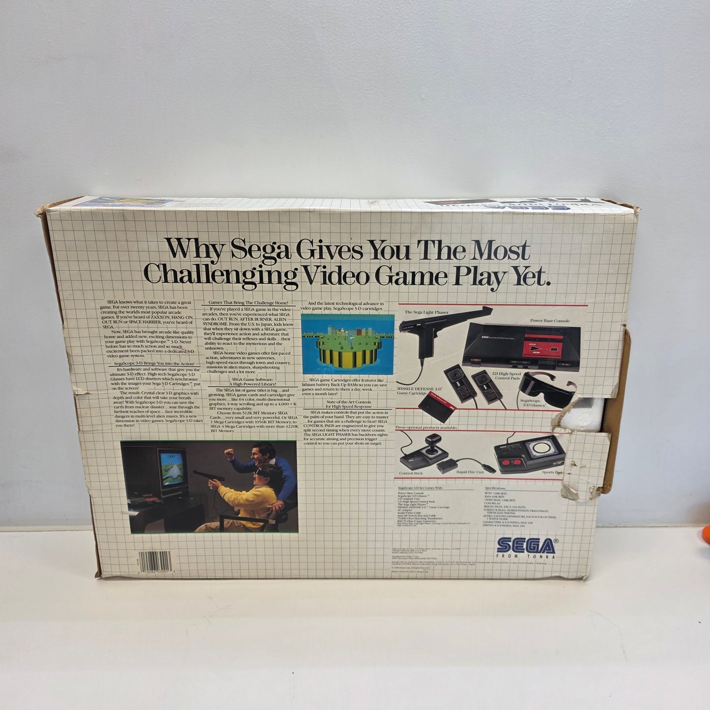 Sega Master System Console Gaming System Black