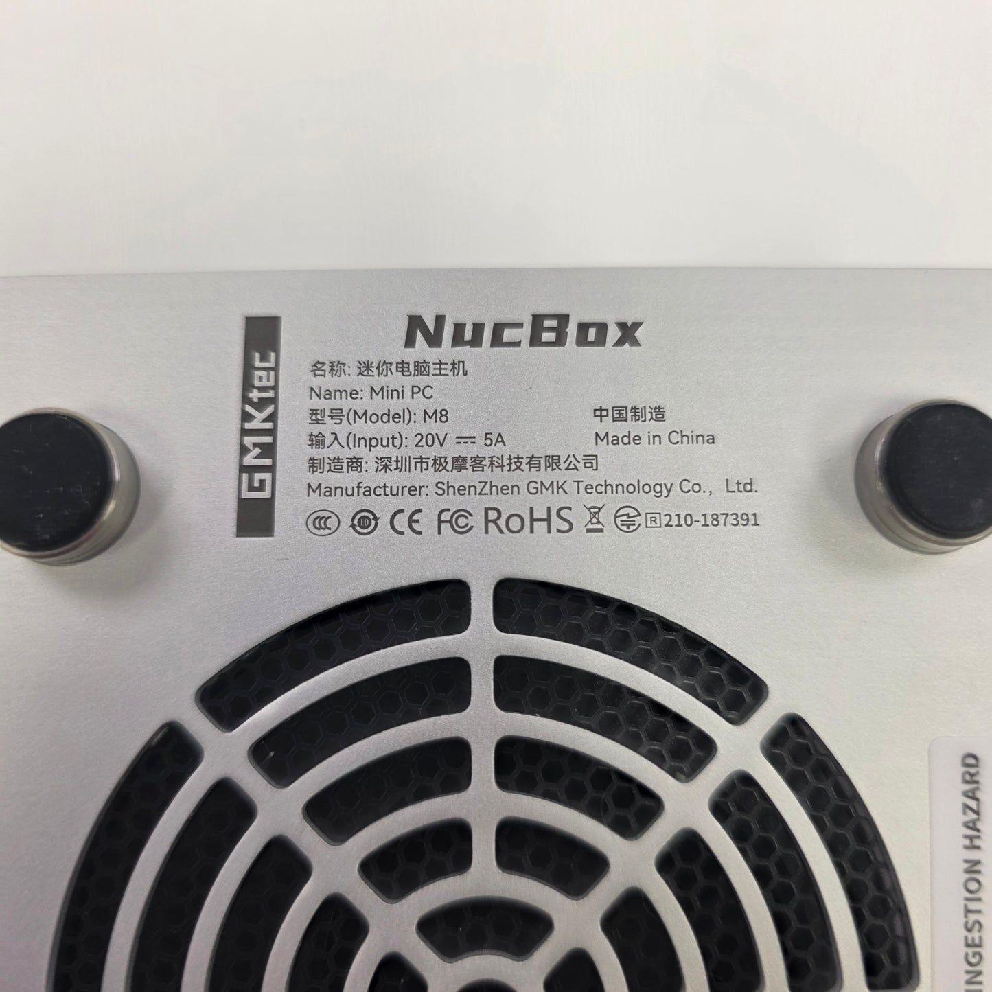 NucBox M8 AMD Ryzen Pro 5 6650H 16GB RAM 512GB SSD