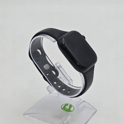 GPS Only Apple Watch Series 10 42MM Black Aluminum Aftermarket Band MWWE3LW/A