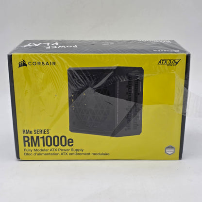 New Corsair RM1000e CP-9020264-NA 80 Plus Gold 1000W Fully Modular Power Supply