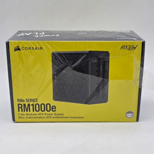 New Corsair RM1000e CP-9020264-NA 80 Plus Gold 1000W Fully Modular Power Supply