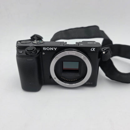 Sony Alpha A6000 24.3MP Mirrorless Digital Camera With SEL55210 Lens