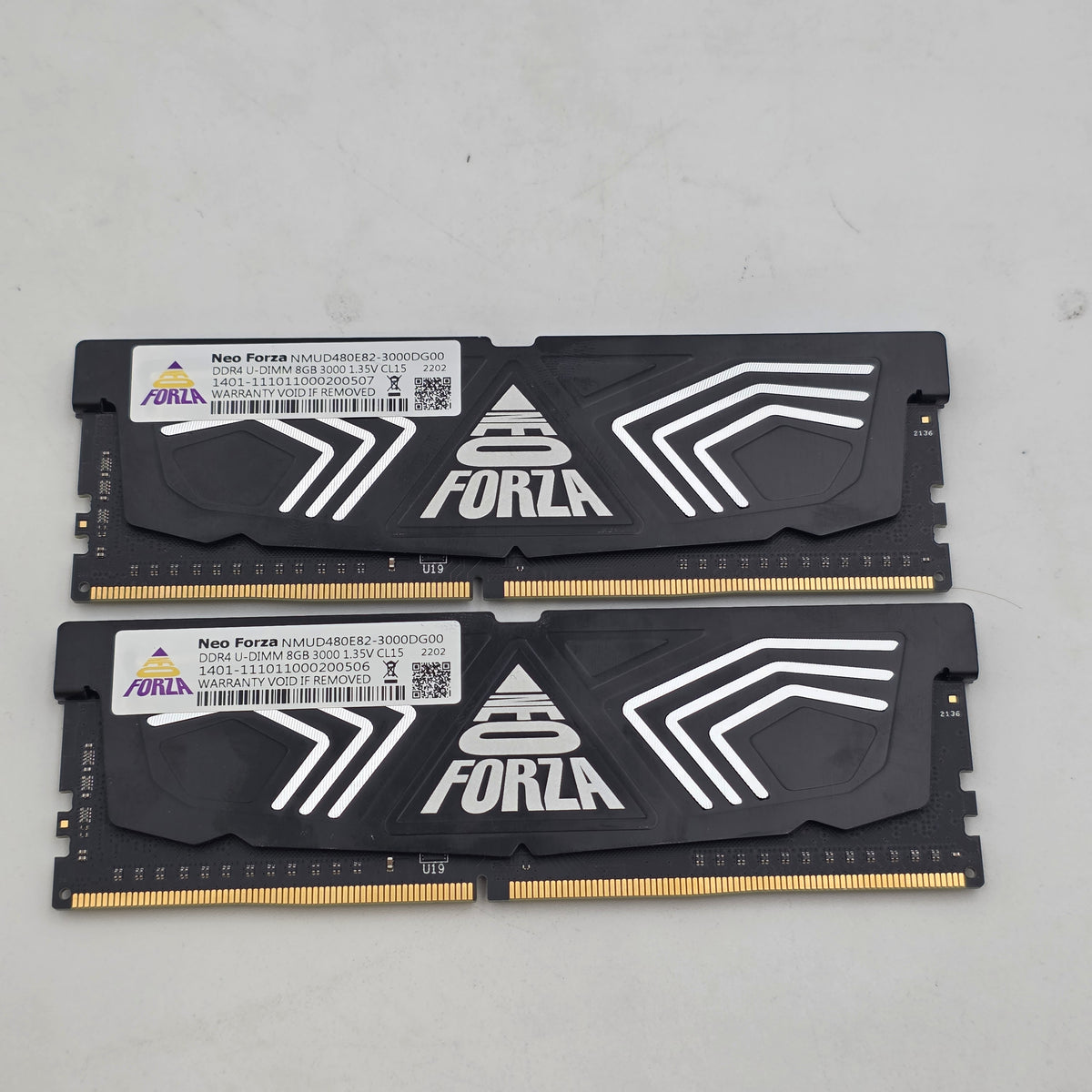 Neo Forza Neo Forza 16GB (2x8GB) RAM DDR4 3000MHz NMUD480E82-3000DG00